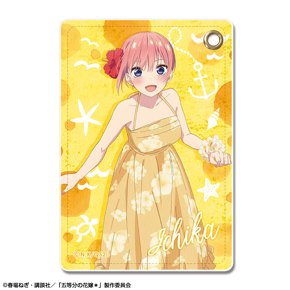 『五等分の花嫁*』レザーパスケース デザイン01(中野一花)【202509再販】