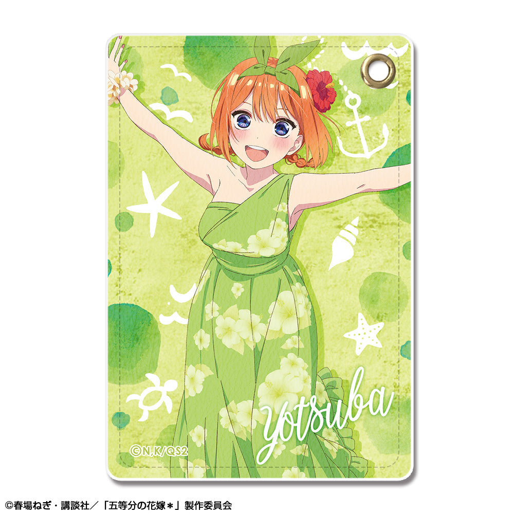 『五等分の花嫁*』レザーパスケース デザイン04(中野四葉)【202506再販】