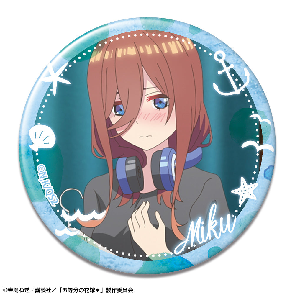 五等分の花嫁*』缶バッジ デザイン10(中野三玖/B)【202506再販