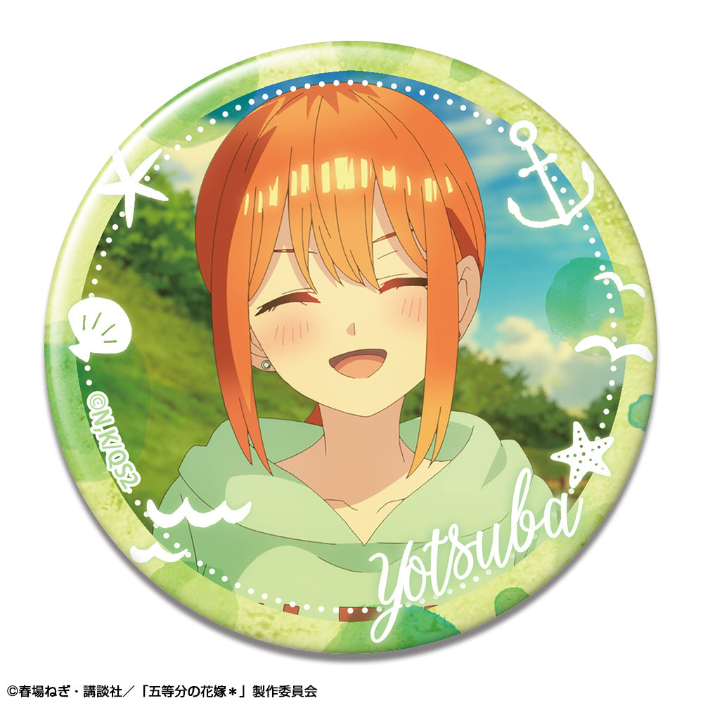 五等分の花嫁*』缶バッジ デザイン16(中野四葉/D)【202506再販