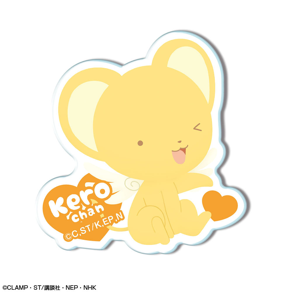 『カードキャプターさくら クリアカード編』アクリルバッジ デザイン07(ケロちゃん)