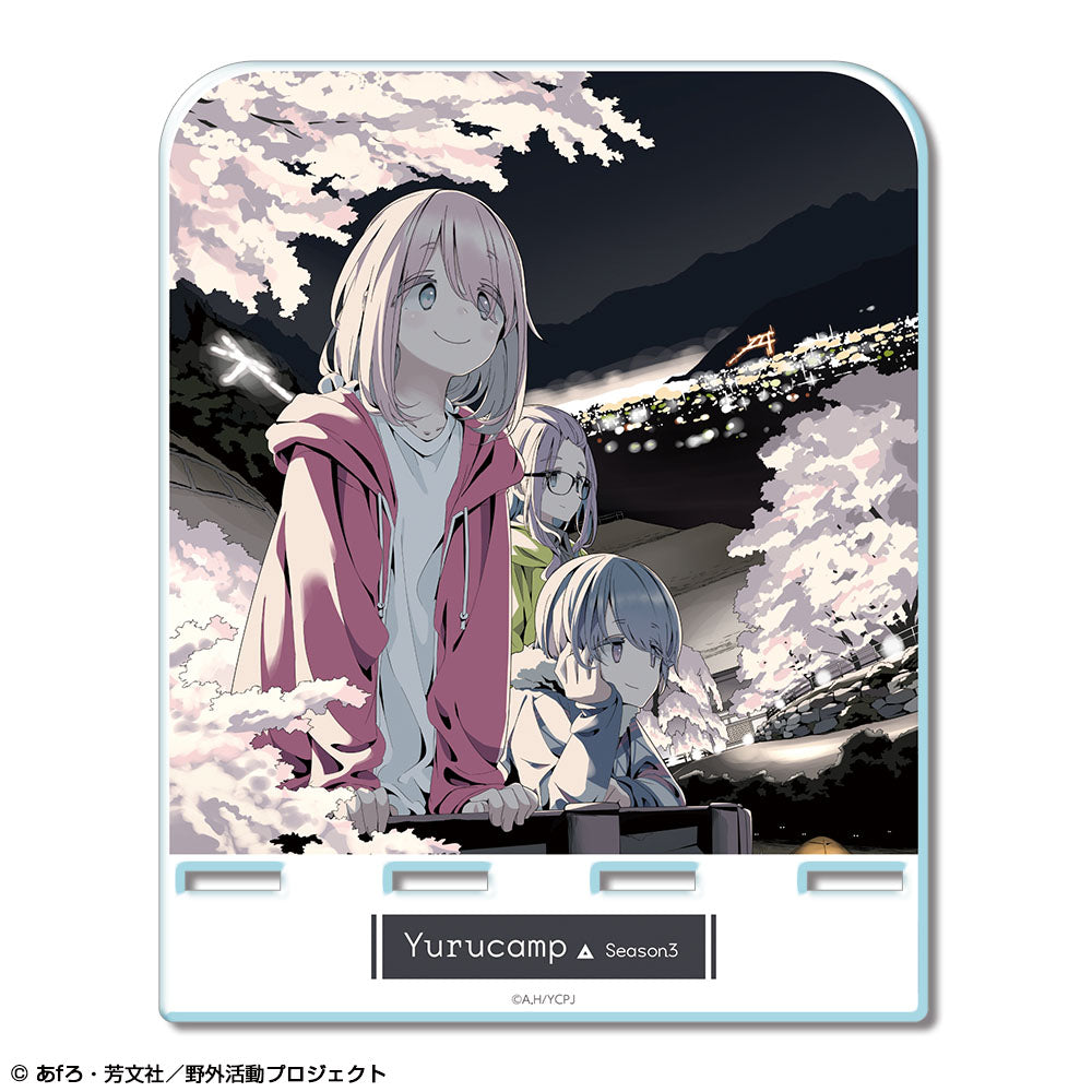 『ゆるキャン△ SEASON3』アクリルスマホスタンド デザイン03(集合)【202603再販】