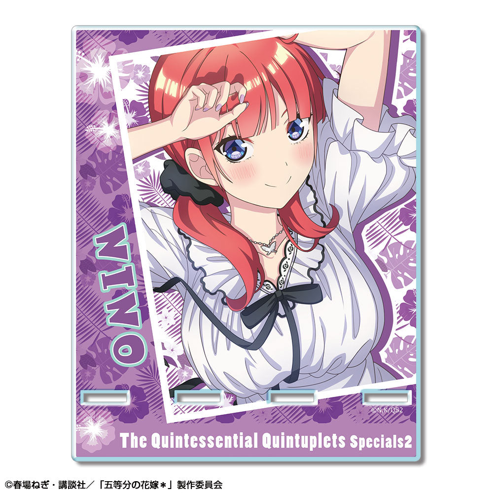 『五等分の花嫁*』アクリルスマホスタンド デザイン07(中野二乃/B)【202509再販】