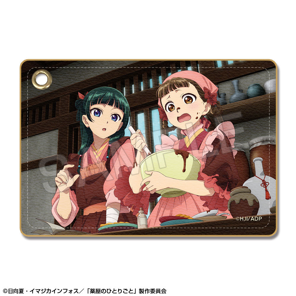 『薬屋のひとりごと』レザーパスケース Ver.2 デザイン05(猫猫&小蘭)【202511再販】