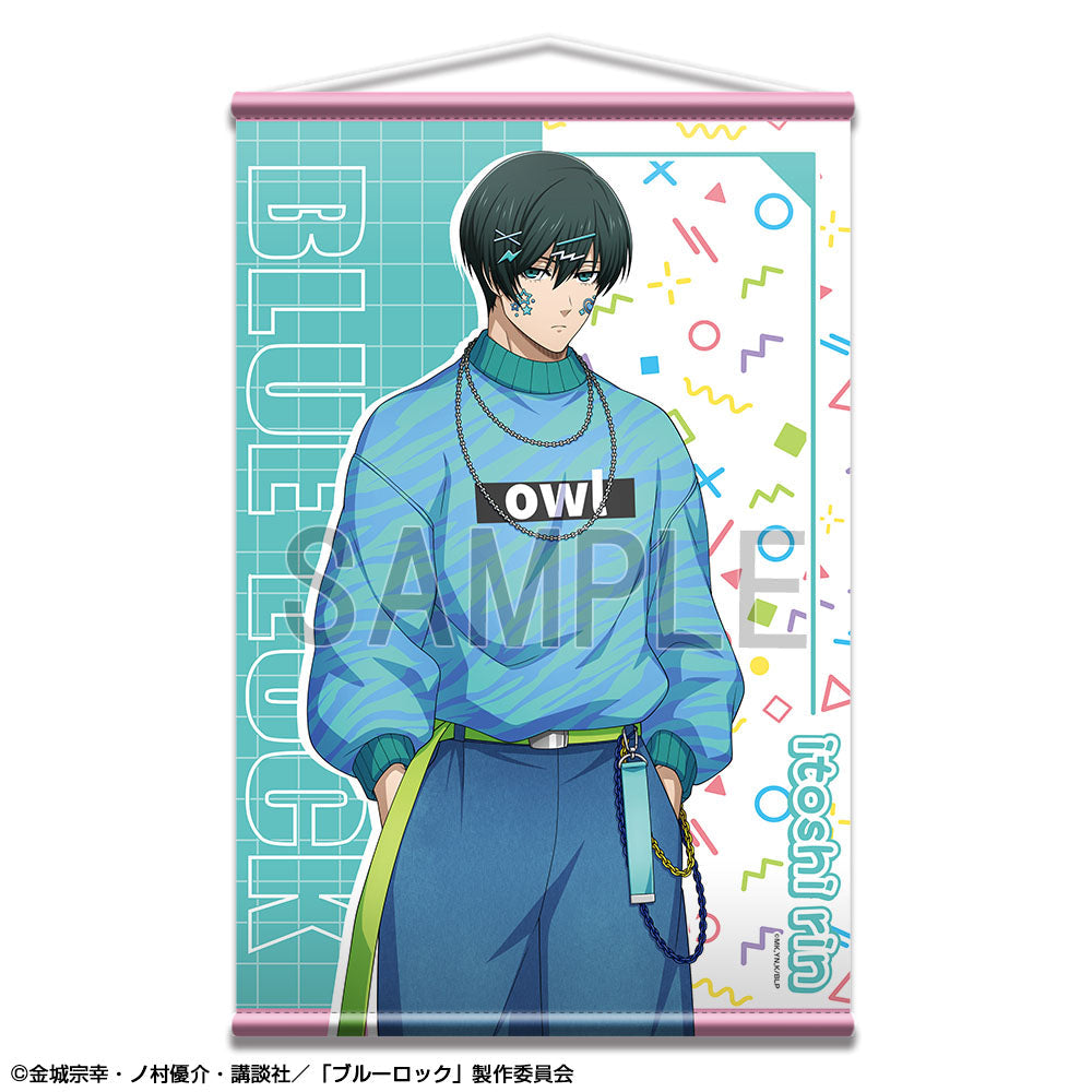 『ブルーロック』B2タペストリー デザイン02(糸師 凛/デコラティブポップver.)【描き下ろし】【202512再販】