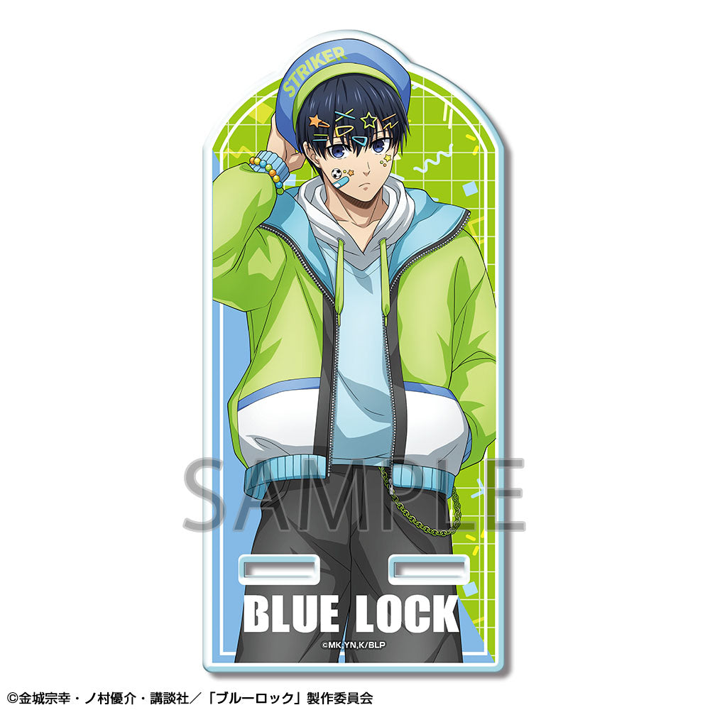 『ブルーロック』アクリルスマホスタンド デザイン01(潔 世一/デコラティブポップver.)【描き下ろし】【202603再販】