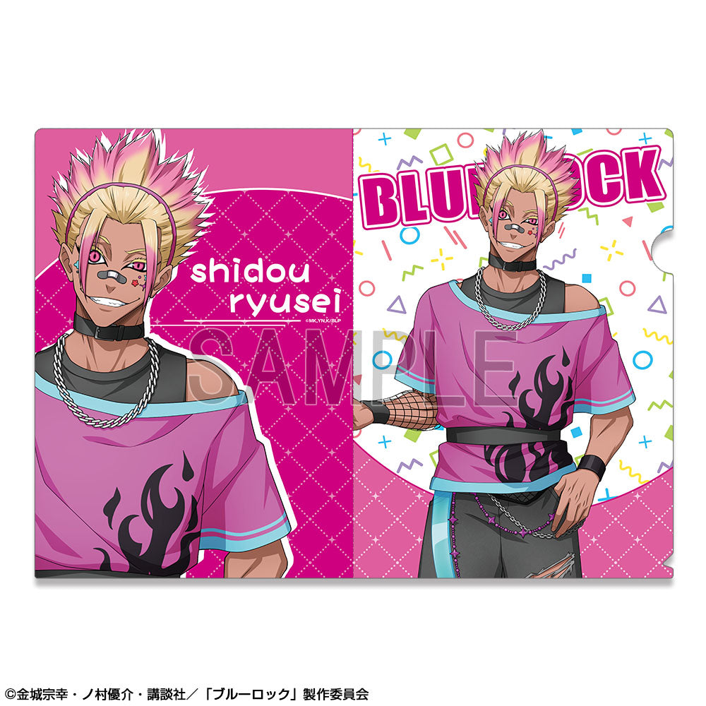 『ブルーロック』クリアファイル デザイン09(士道龍聖/デコラティブポップver.)【描き下ろし】【202509再販】