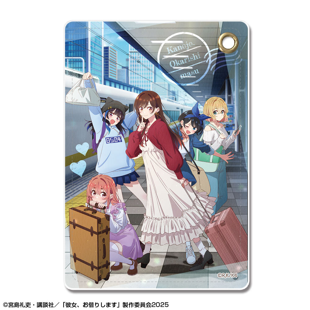 『彼女、お借りします』レザーパスケース Ver.4 デザイン06(集合)【202509再販】