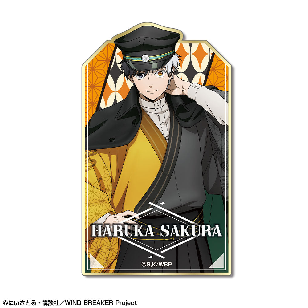 『WIND BREAKER』ミニステッカー デザイン01(桜遥/レトロモダンver.)【描き下ろし】【202512再販】