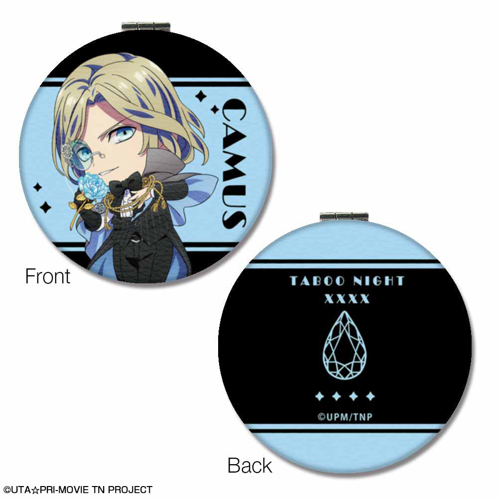 『うたの☆プリンスさまっ♪ TABOO NIGHT XXXX』丸型コンパクトミラー デザイン04(カミュ)