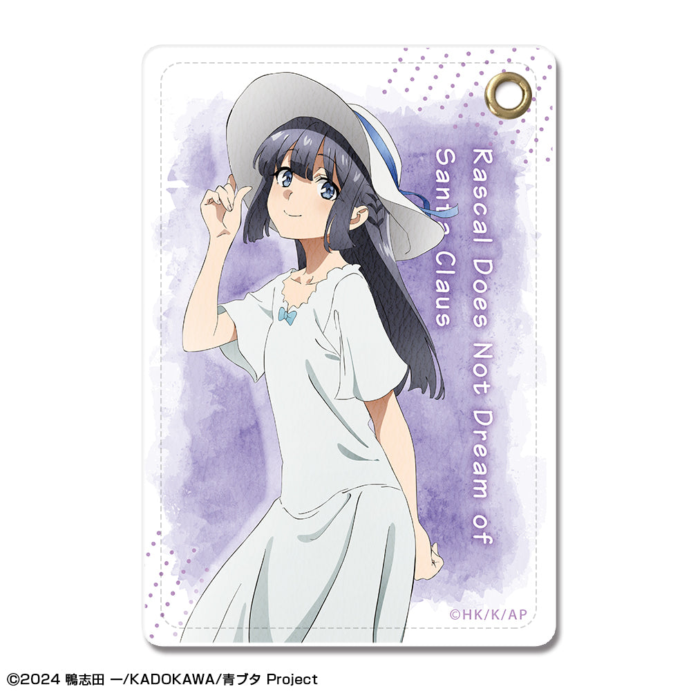 『青春ブタ野郎はサンタクロースの夢を見ない』レザーパスケース デザイン02(牧之原翔子)【202602再販】