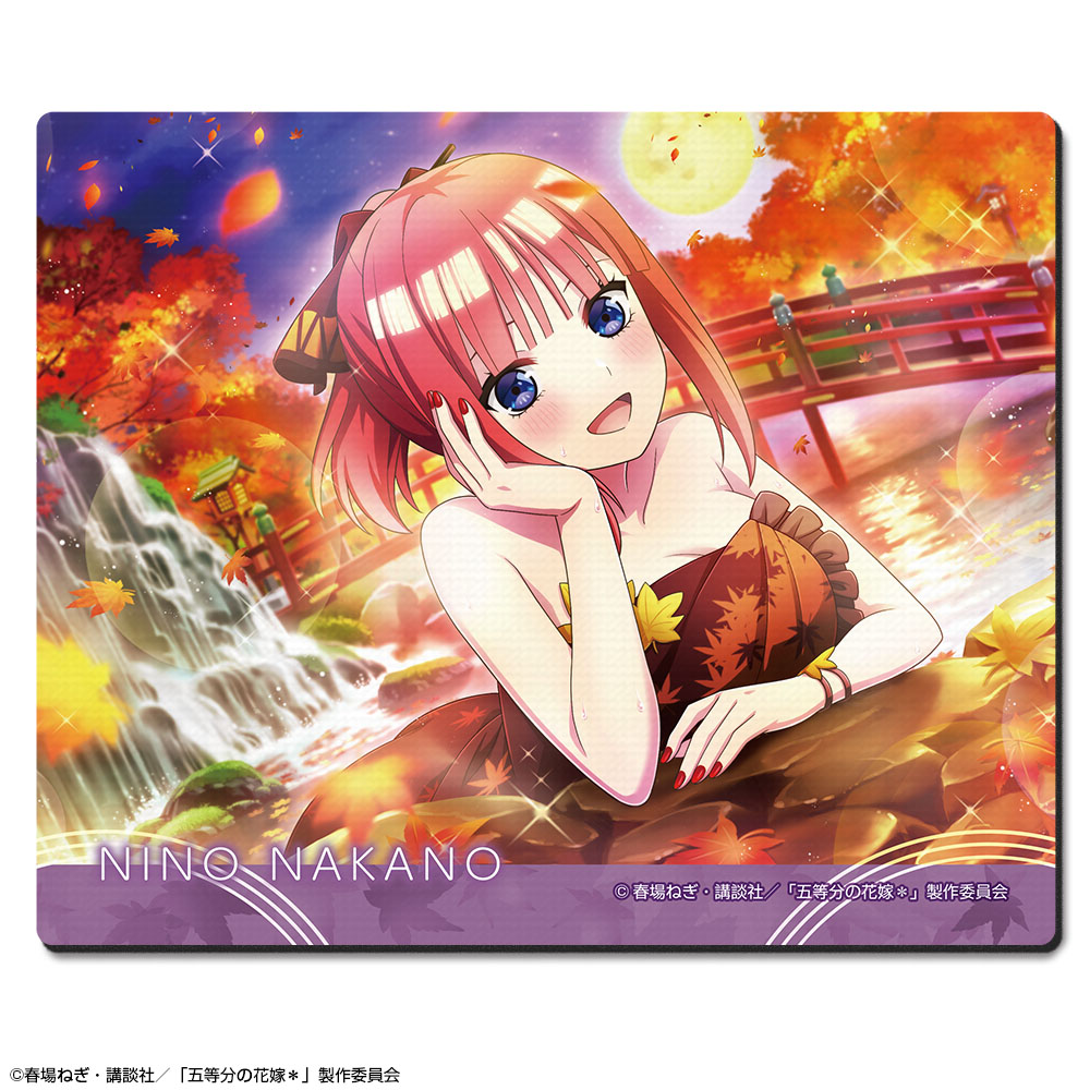 『五等分の花嫁*』ラバーマウスパッド Ver.2 デザイン02(中野二乃)【202601再販】
