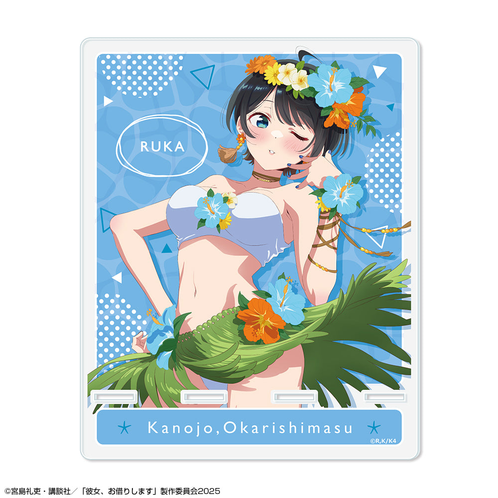 『彼女、お借りします』アクリルスマホスタンド Ver.4 デザイン03(更科瑠夏)