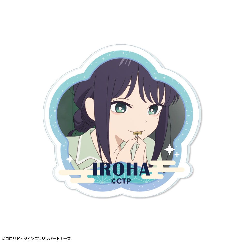 『超かぐや姫!』アクリルバッジ デザイン05(酒寄彩葉/現実)