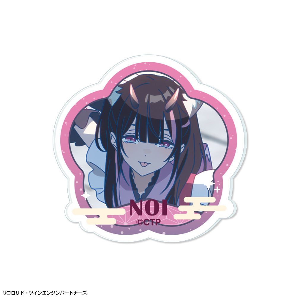 『超かぐや姫!』アクリルバッジ デザイン15(駒沢乃依)