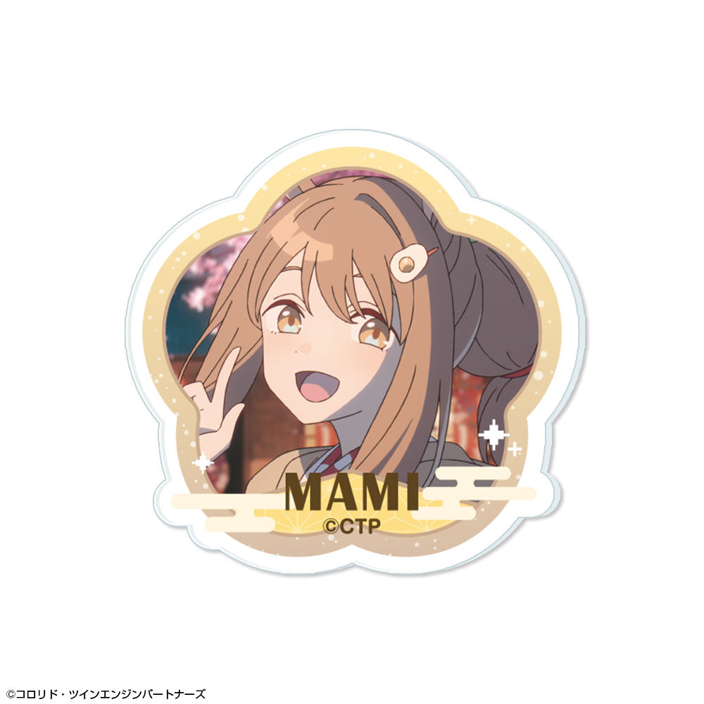 『超かぐや姫!』アクリルバッジ デザイン17(諌山真実)