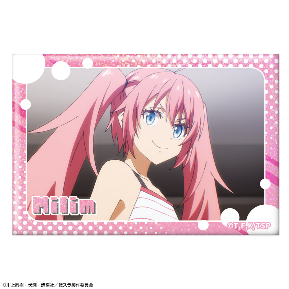転生したらスライムだった件　リムル ミリム プライズ　缶バッジ　アドアーズ限定 転生したらスライムだった件』ホログラム缶バッジ Ver.3 デザイン17