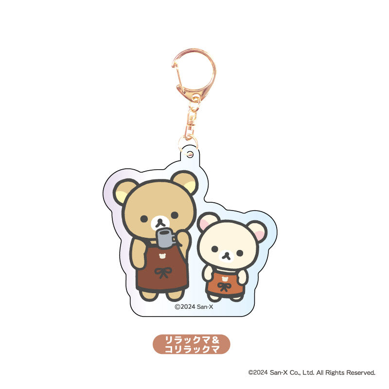 リラックマ　マスコット付きストラップ♡ホルダーセット　コリラックマ☆未開封☆ リラックマ まくまくプチマスコット コリラックマ ストラップ