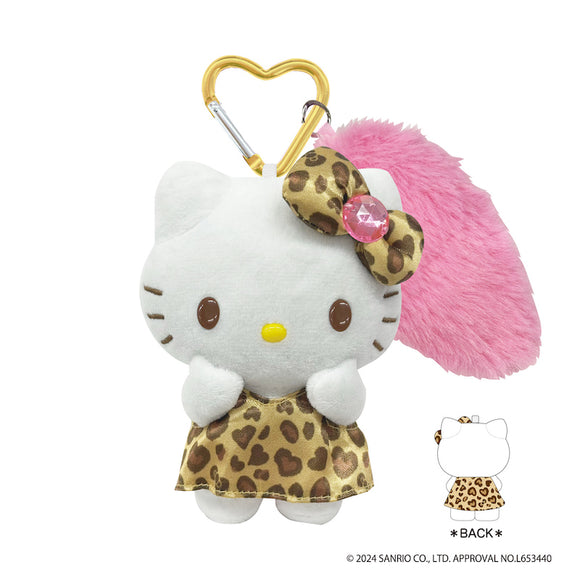 『ハローキティ』HELLO KITTY 2024 GOGOギャル COLLECTION しっぽつきマスコットキーホルダー ヒョウ【202411再販】