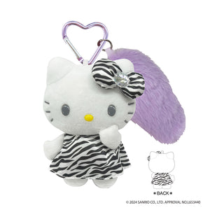 『ハローキティ』HELLO KITTY 2024 GOGOギャル COLLECTION しっぽつきマスコットキーホルダー ゼブラ【202411再販】