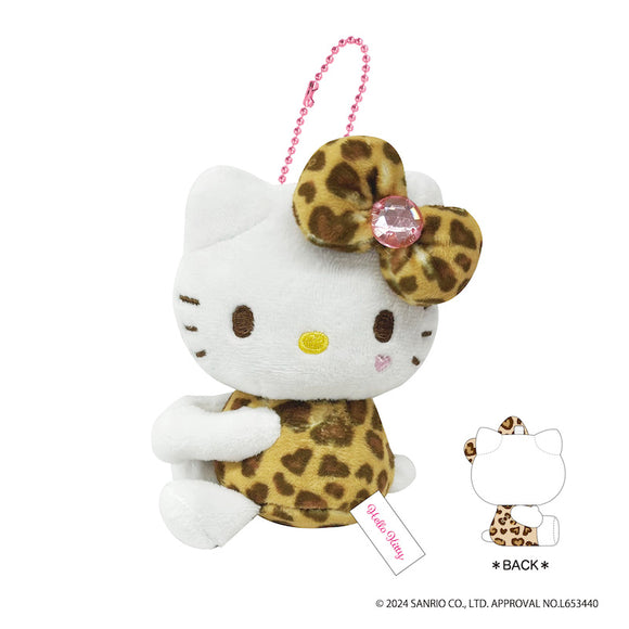 『ハローキティ』HELLO KITTY 2024 GOGOギャル COLLECTION ハグマスコット ヒョウ【202411再販】