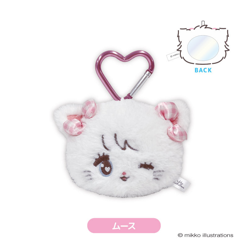 mikko illustrations(ミッコ)』ぬいぐるみへアクリップ スフレ