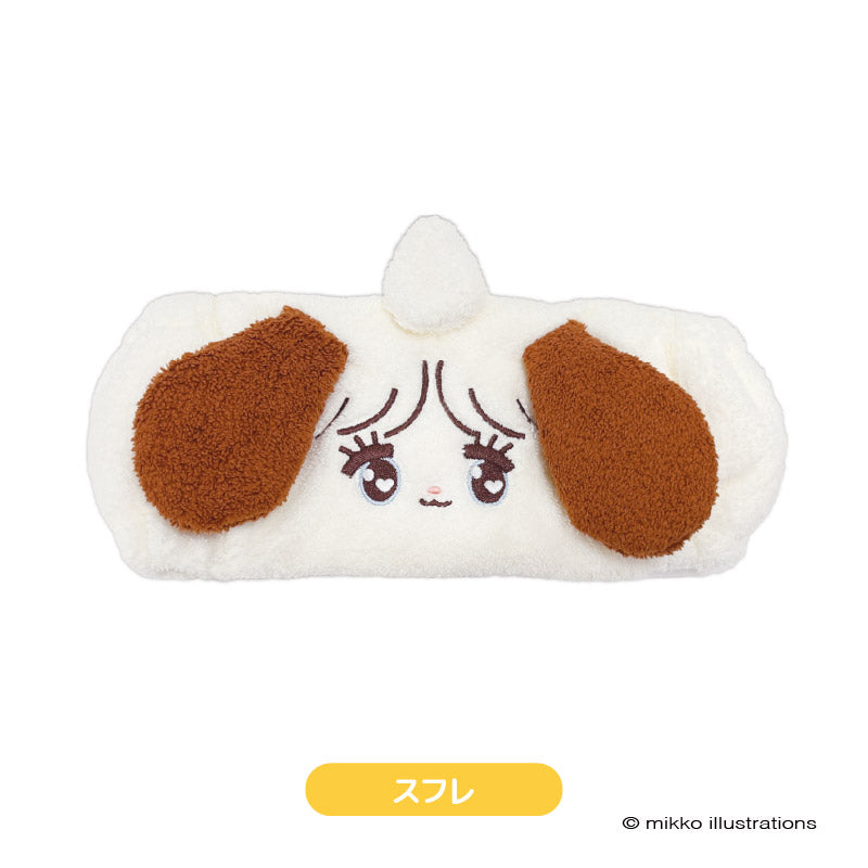 mikko illustrations(ミッコ)』ぬいぐるみへアクリップ スフレ mikko illustrations(ミッコ)』ぬいぐるみへアクリップ スフレ
