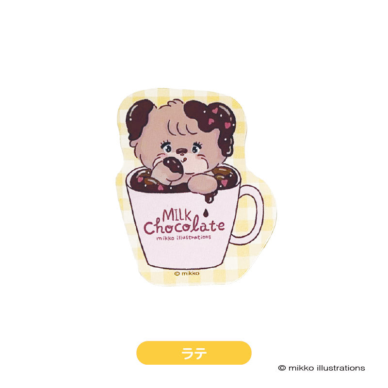 mikko illustrations(ミッコ)』ぬいぐるみへアクリップ スフレ