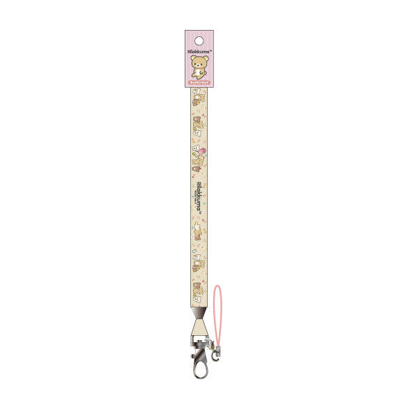 リラックマ』ネックストラップ BASIC RILAKKUMA Favorite Things