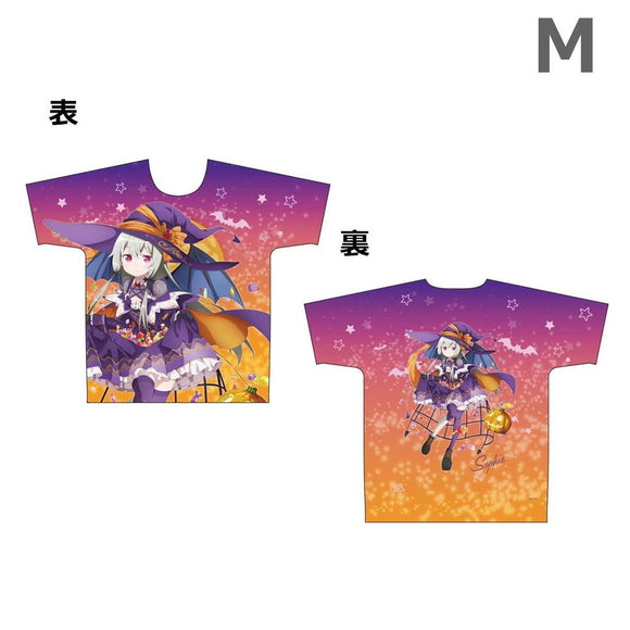 『となりの吸血鬼さん』【描き下ろし】ハロウィン フルグラフィックTシャツ 綿ライク ソフィー