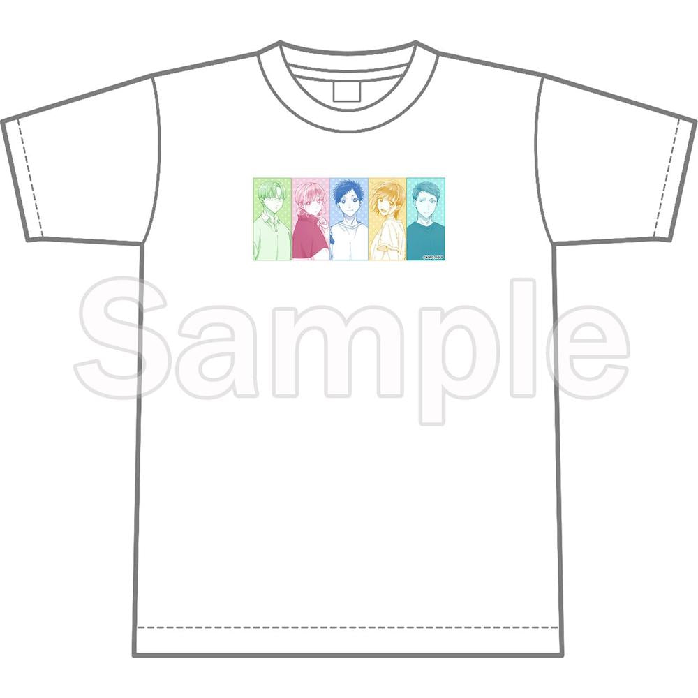 『アオのハコ』Tシャツ(部活Ver.)白 【202504再販】