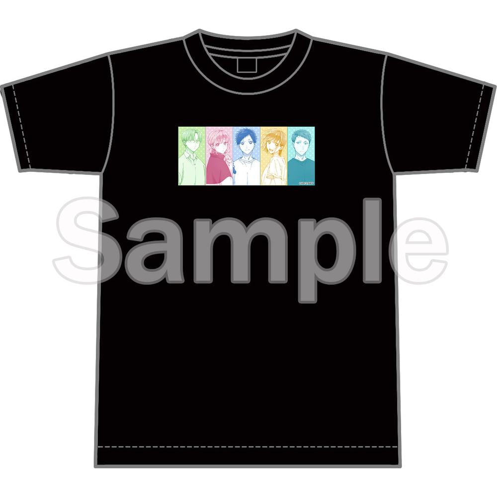 『アオのハコ』Tシャツ(部活Ver.)黒 【202504再販】