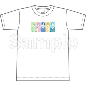 『アオのハコ』Tシャツ(制服Ver.)白