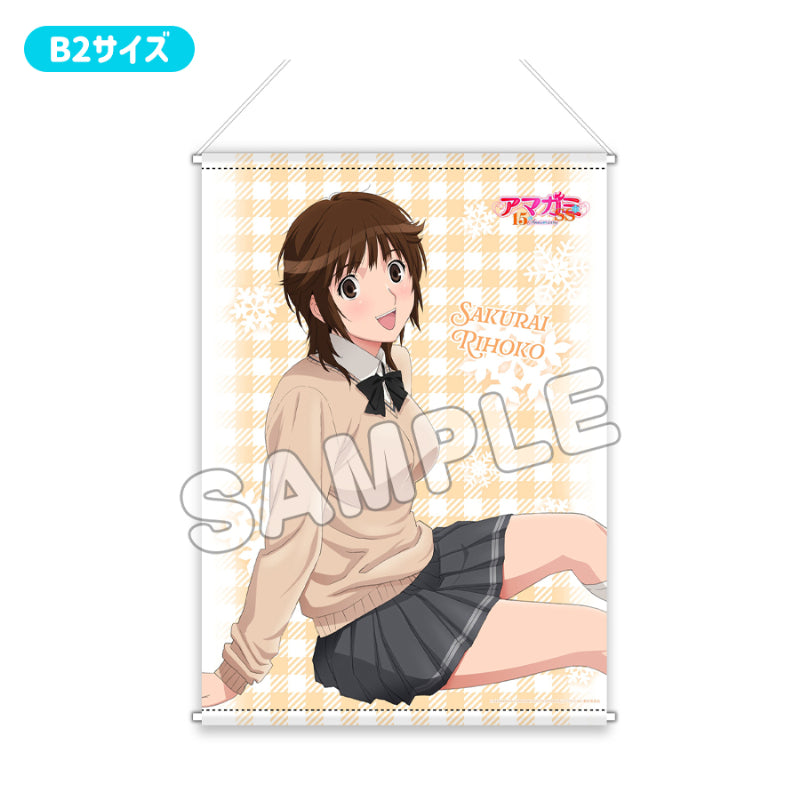 アマガミSS ani-art B2タペストリー　5人セット　未使用品 グッズ-タペストリー】アマガミSS 15th Anniversary プレミアム