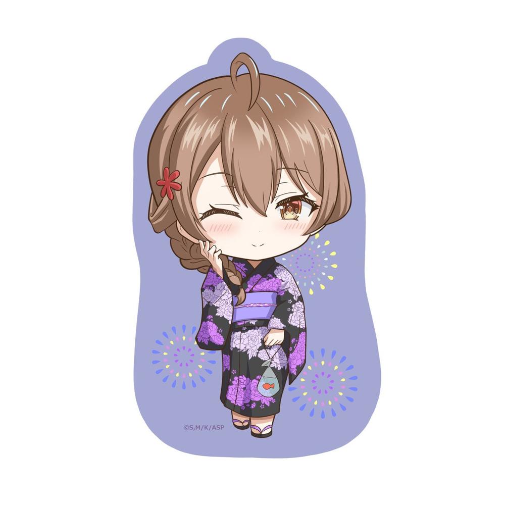 『時々ボソッとロシア語でデレる隣のアーリャさん』【描き起こし】ダイカットビッグマウスパッド マーシャ(浴衣)