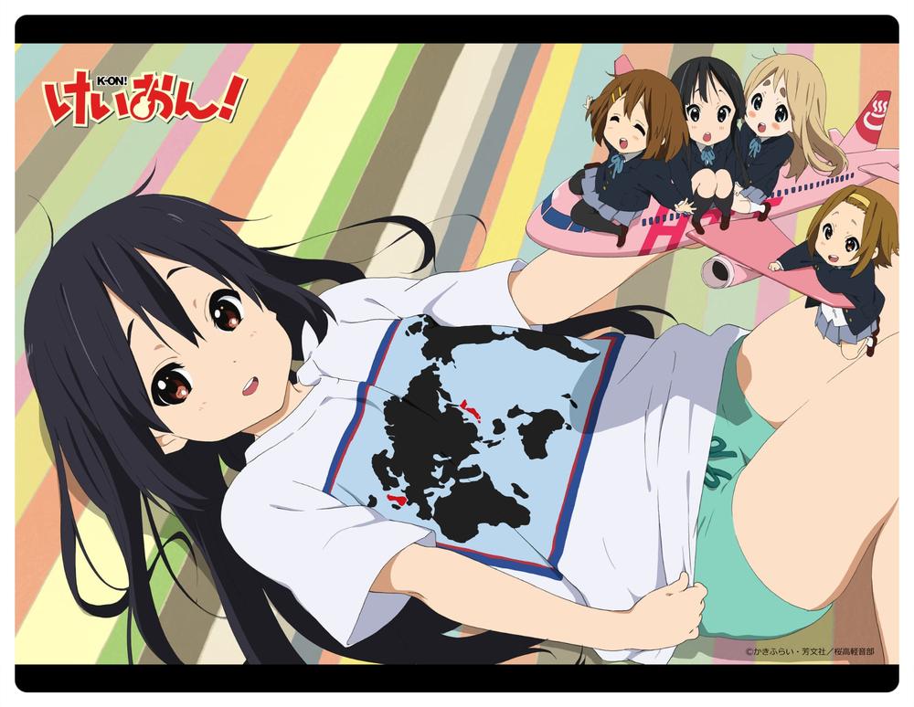 けいおん!』けいおん!! 大判ラバーマット(アイキャッチ) - Anime Store.JP