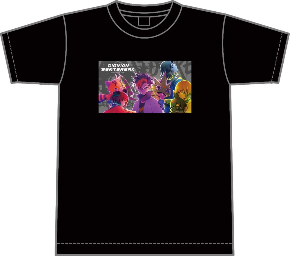 『DIGIMON BEATBREAK』DIGIMON BEATBREAK Tシャツ(キャラクター集合ビジュアル)