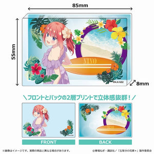 『五等分の花嫁*』アクリルブロック/中野 二乃