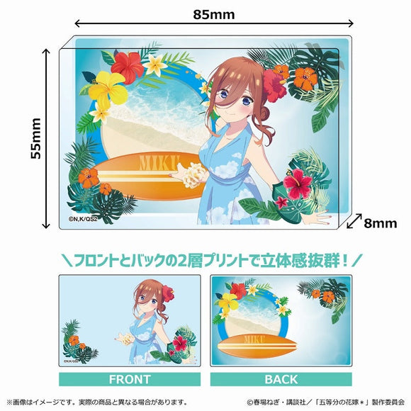 『五等分の花嫁*』アクリルブロック/中野 三玖