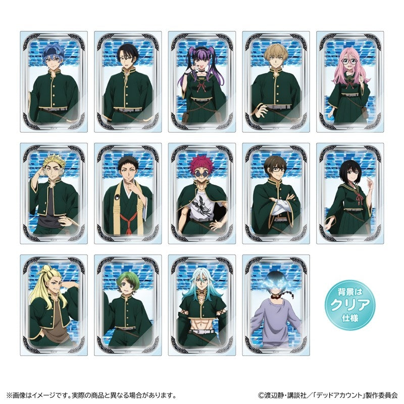 『デッドアカウント』トレーディングアクリルカード【BOX】