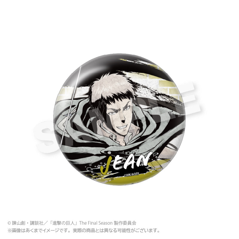 TSUTAYA 限定 ダイヤモンドの功罪 墨絵デカ缶バッジ 綾瀬川次郎