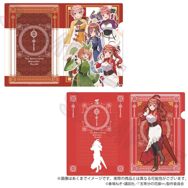 『五等分の花嫁∽』クリアファイルセット 中華ロリータVer. 中野五月 – Anime Store JP