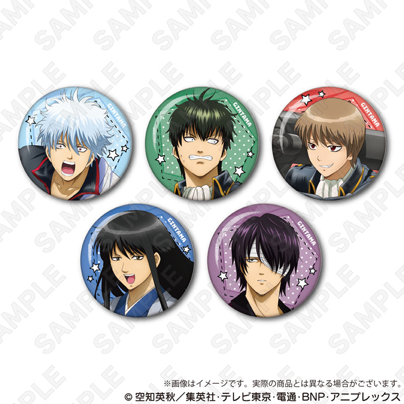 【新品未開封 5BOX】銀魂 争奪戦ver. 缶バッジ 全5種 銀魂』トレーディング缶バッジ 争奪戦Ver.【BOX】 – Anime Store
