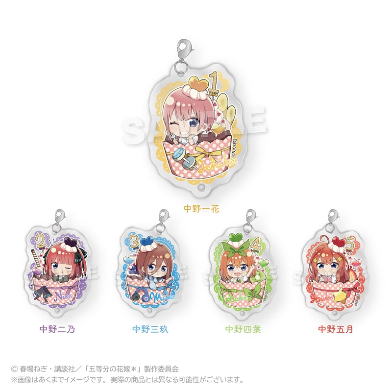 『五等分の花嫁*』トレーディングアクリルチャーム かっぷいん!Ver.【BOX】