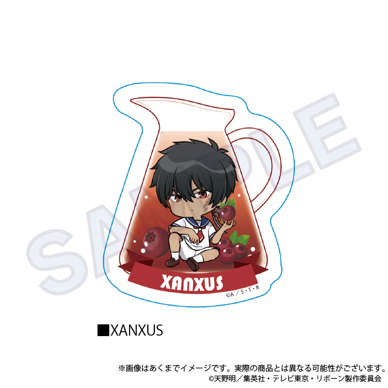 『家庭教師ヒットマンREBORN!』ミニキャラステッカー フルーツポップVer. XANXUS