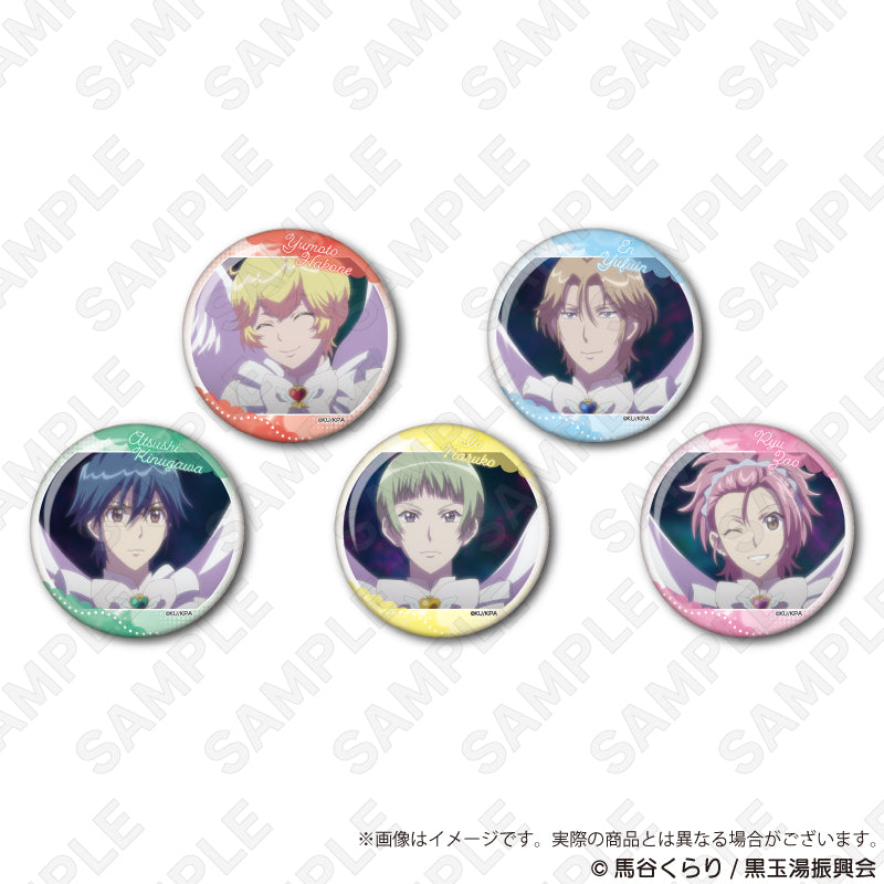 アニメイト限定　缶バッジ　潮×15個　美男高校地球防衛部ハイカラ！OP&ED特典 美男高校地球防衛部ETERNAL LOVE!』トレーディング場面写缶