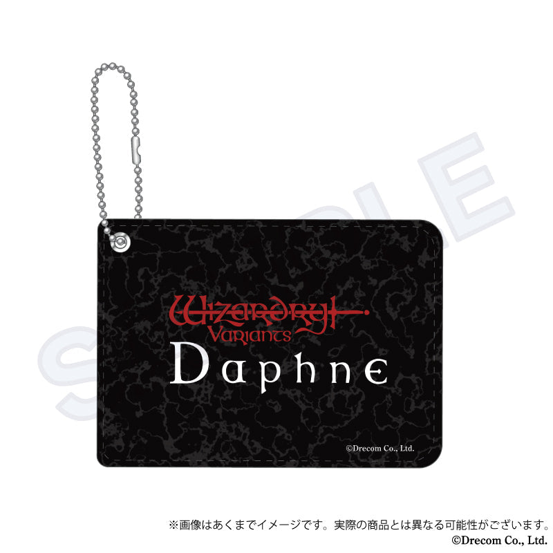 『Wizardry Variants Daphne』PUレザーパスケース ロゴ