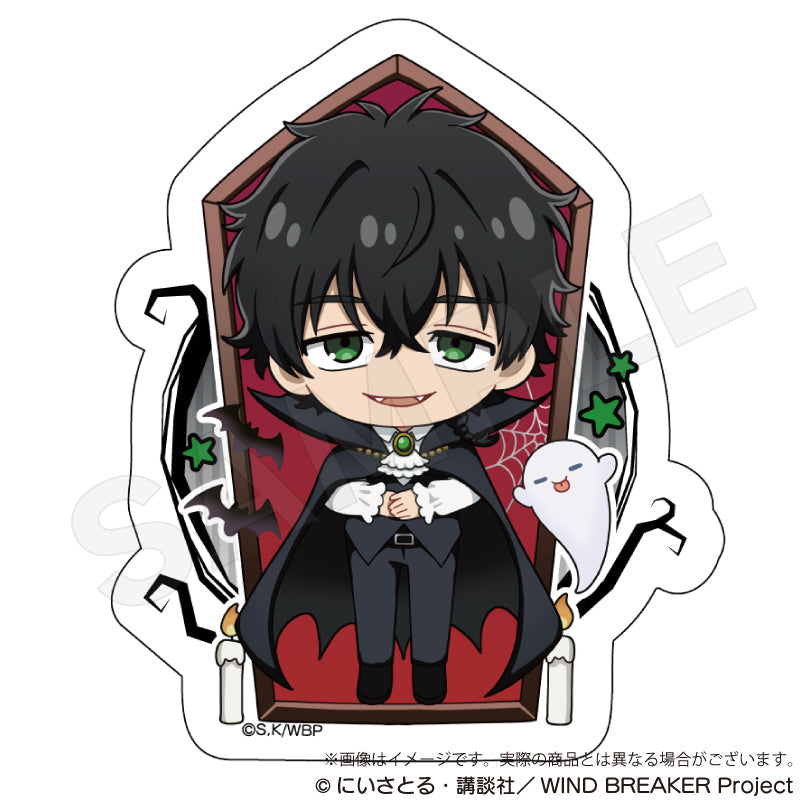WIND BREAKER』ダイカットステッカー ブラックハロウィンVer. 桜