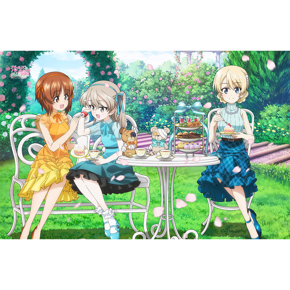 『ガールズ&パンツァー 最終章』描き下ろしタオルケット(お茶会)