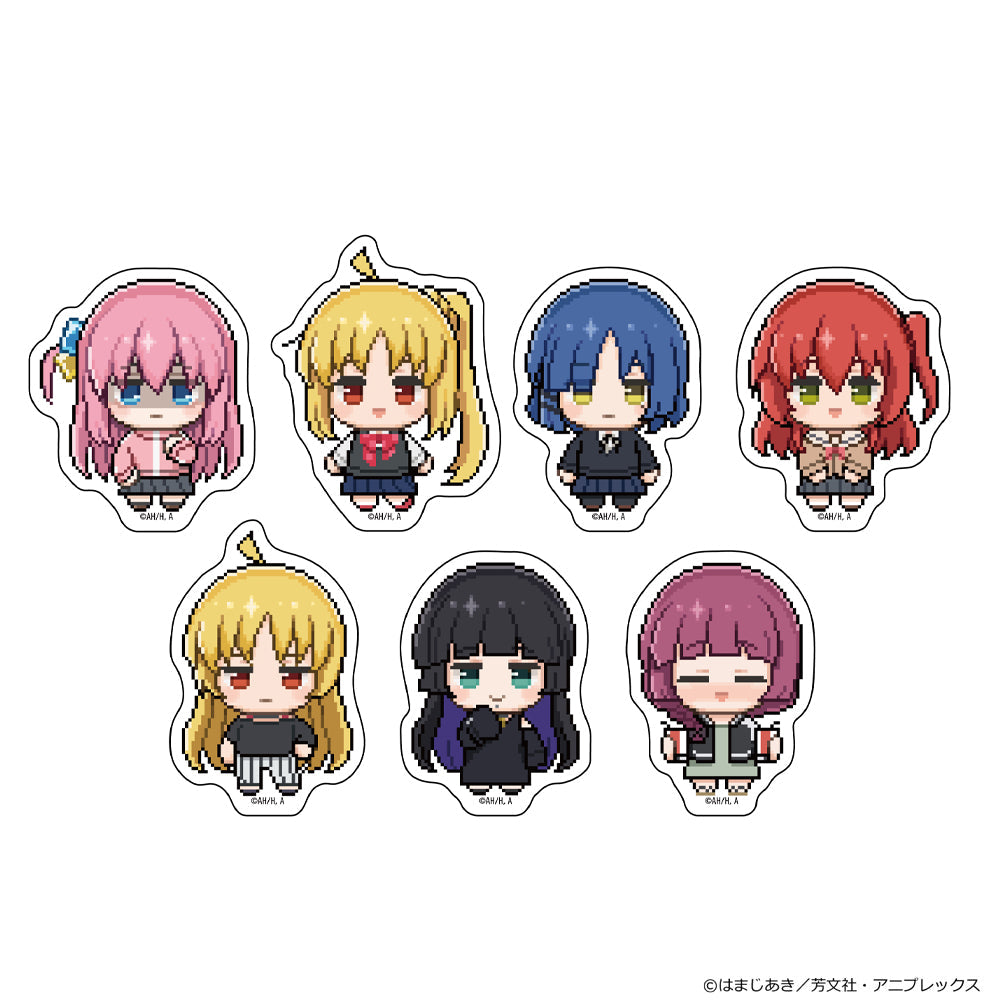 『ぼっち・ざ・ろっく!』ステッカー7種セット(ドット絵)